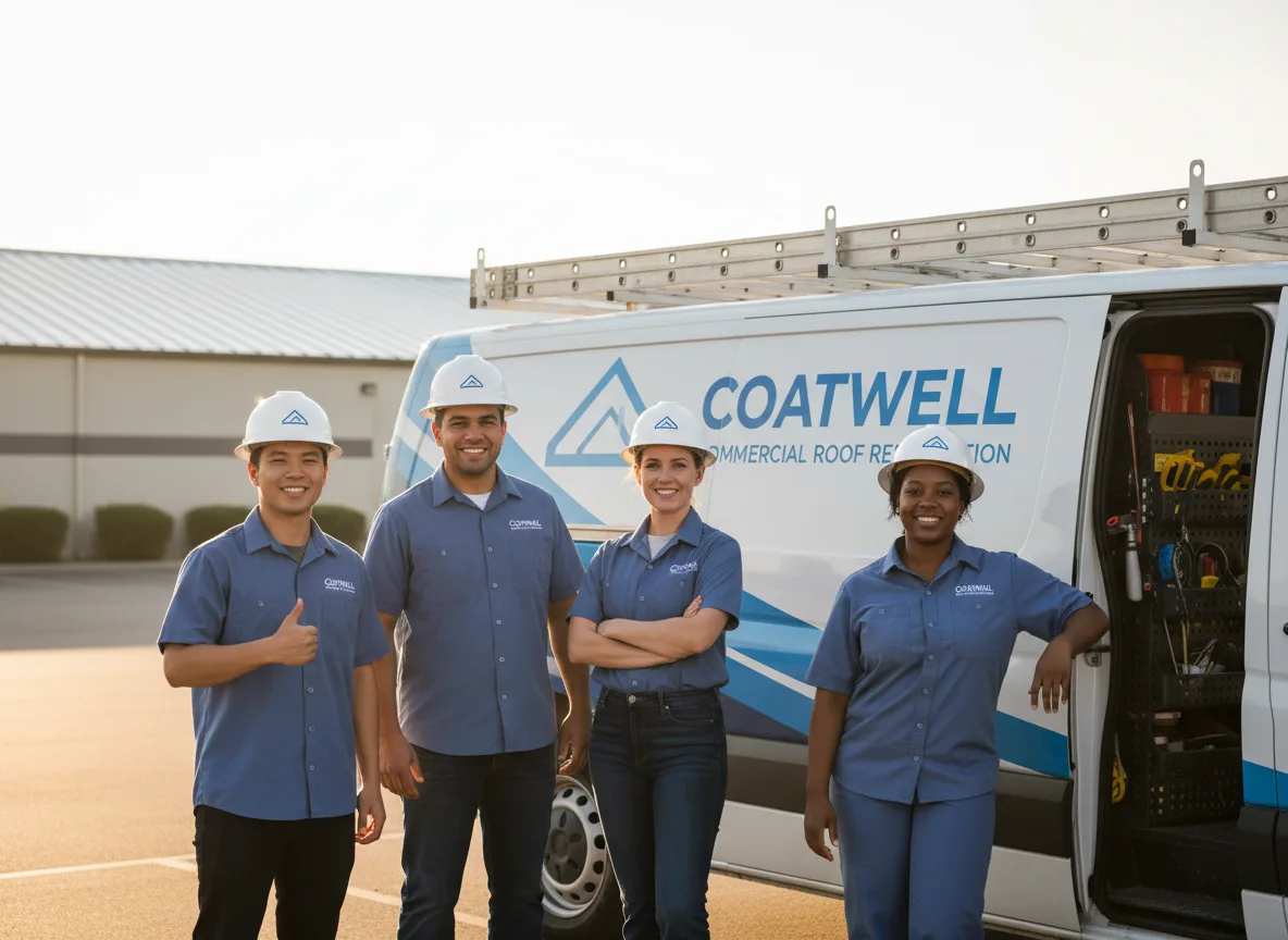 Commercial roof coating company in Dallas Center, IA